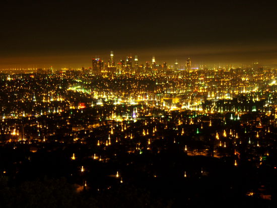 L.A. vom Griffith Observatorium