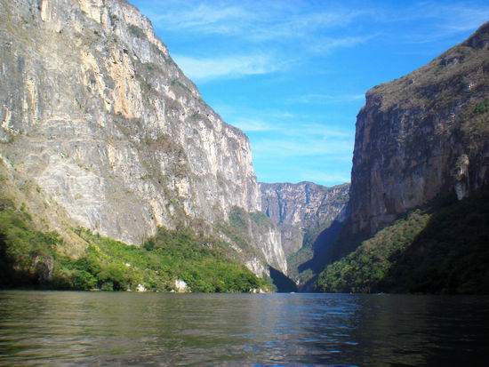 Canon Sumidero das Wahrzeichen Chiapas