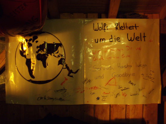 Nochmals "Merci" fuer die Glueckwuensche