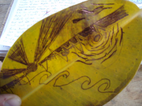 Der Entwurf am Lago Atitlan in Guatemala