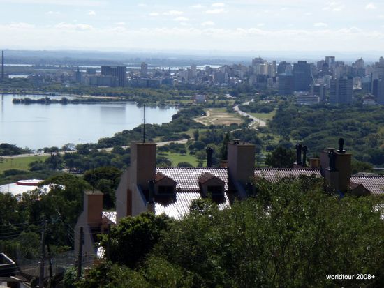 Porto Alegre von oben