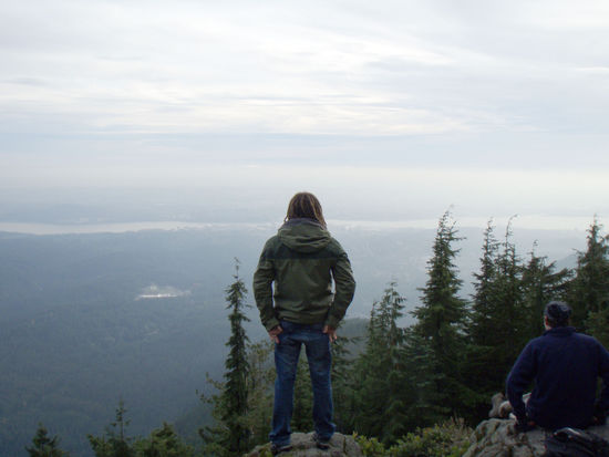 Der Fraser-River und Vancouver