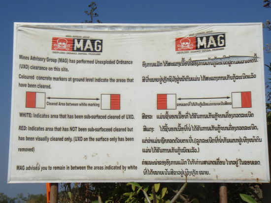 auf dem Weg bleiben oder in die Luft gehen heisst es vereinfacht