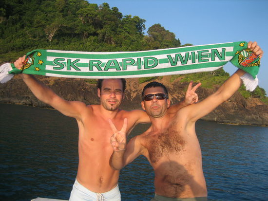 Wir sind die Gruenen, die Gruenen von Rapid!