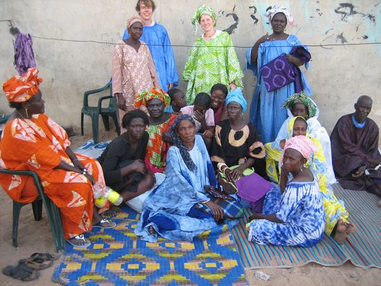 Gruppenfoto - rechts neben mir steht Sohkna