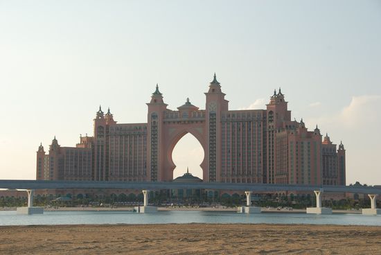 Das neue Hotel Atlantis