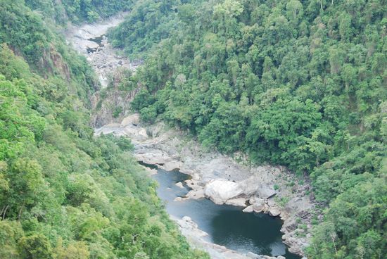 Barron Falls Schlucht