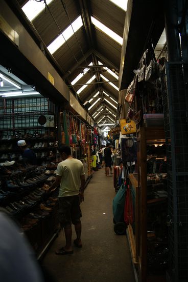 Ein Labyrinth von Gängen und gigantisch groß: der Markt von Chatuchak
