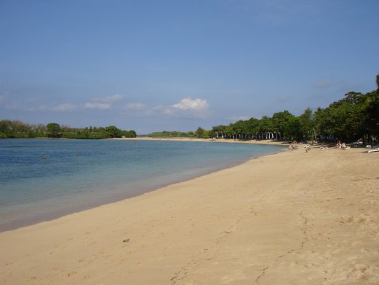 Das war unser Strand direkt vor dem Hotel.