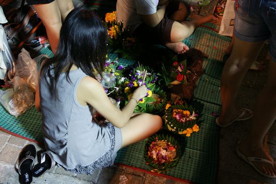 Alle wurden mit der Hand gemacht und kosteten zw. 15-50 THB was ca. 0,3- 1€ ist!