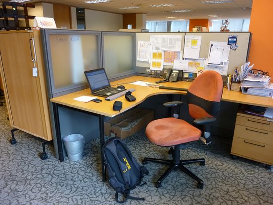 Mein Arbeitsplatz im NSN Office