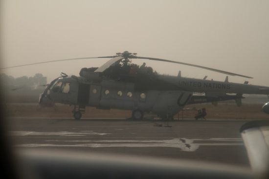 UN Hubschrauber