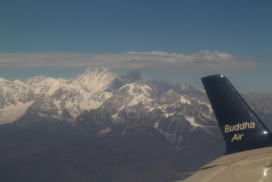 Hier in Nepal hat sich ein grosser Traum von mir erfuellt, einmal im Himalayagebirge zu sein!