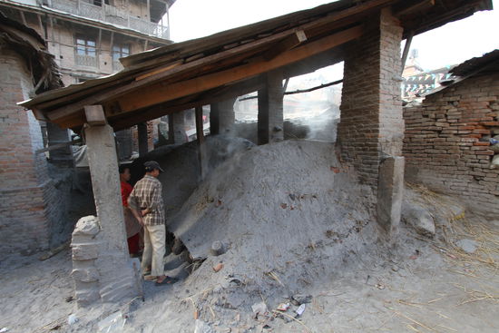 Alles noch muehsam von Handarbeit!!!