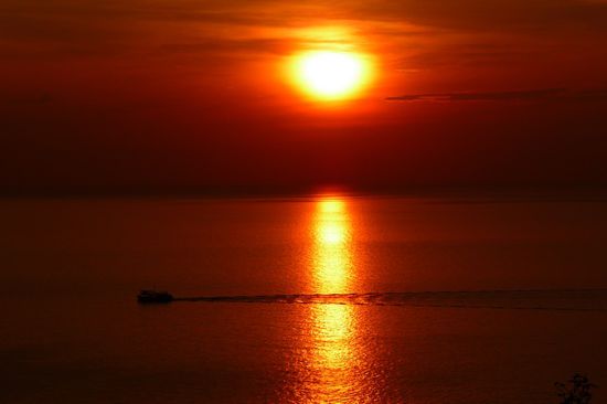 Die Sonnenuntergaenge auf Koh Chang sind wirklich schwer zu toppen!