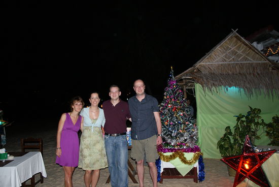 Wir hatten sogar einen Weihnachtsbaum