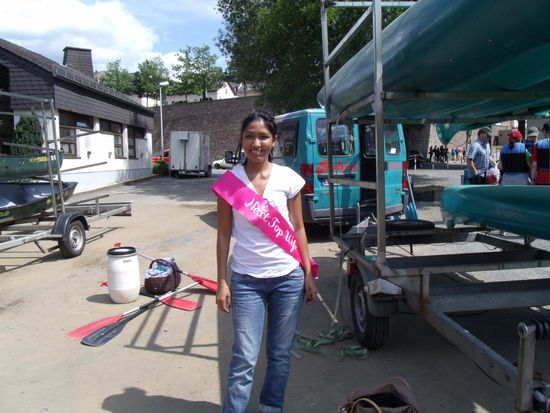 Kanufahren auf der Lahn.