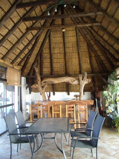 Unsere 1. Unterkunft: Tamboti Guesthouse in Windhoek