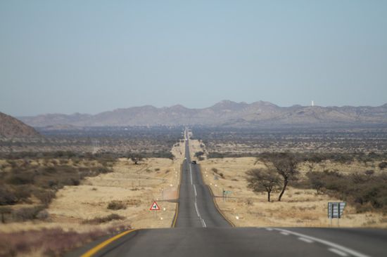 Wenn die Strassen asphaltiert waren, sah es meisten so aus!
