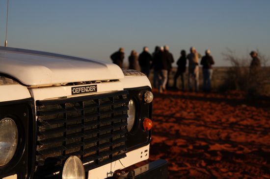 Hier bei unserem Rast zum Sonnenuntergang