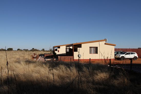 Das war unser Zimmer in der Anib Lodge