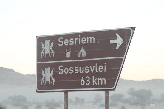 Vom Gate aus nochmal ein weiter Weg