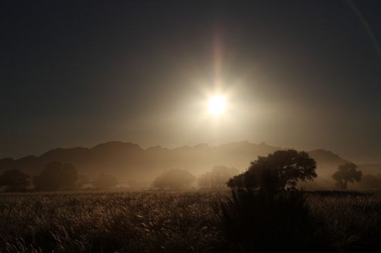 Kurz nach Sonnenaufgang