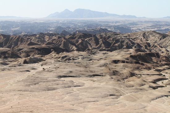 Die sogenannte Mondlandschaft.