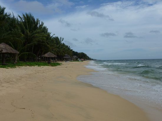 Unser Strand, war so eigentlich ganz schoen!