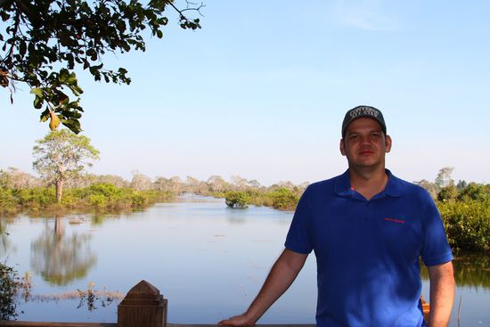 Landschaftlich hatten die Tempelanlagen von Angkor Wat vieles zu bieten. Der Ausblick hier war Traumhaft.