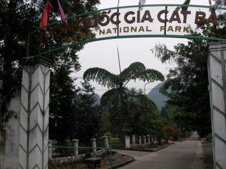 Eingang Cat-Ba Nationalpark