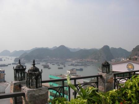 Blick vom Hotel Princes