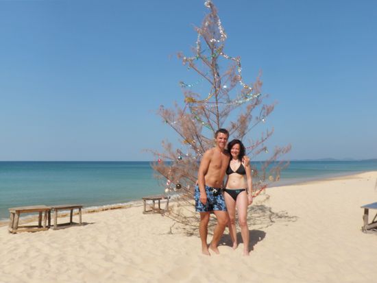 Heiliger Abend im Sand