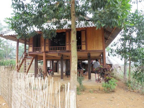 Unser zweites Heim, diesmal aus Teak und nicht aus Bamboo