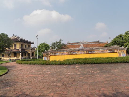 Hier durften nur die Muetter der jeweiligen Kaiser wohnen.