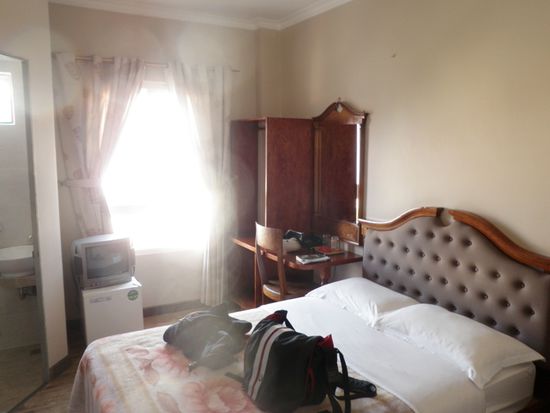 Mein Zimmer mit Erlebnisdusche in Da Lat