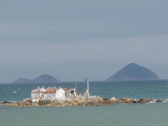 Im Hintergrund einige der Inseln vor Nha Trang