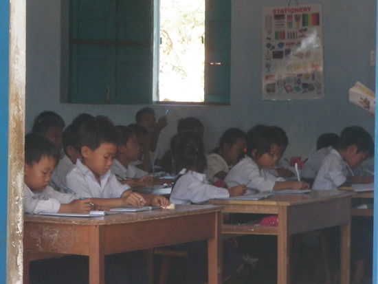 Klassenzimmer einer Volksschule