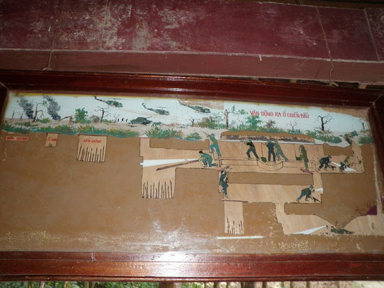 Ebenfalls eine Rekonstruktion der Tunnel