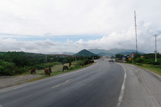 Hauptstrasse von Saigon nach Hanoi