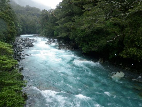 Greenstone`s geben dem Wasser diese schöne Farbe