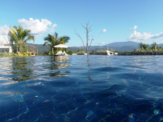 Aussicht von Pool