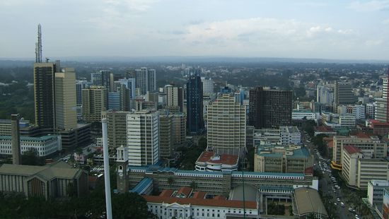 Nairobi von oben