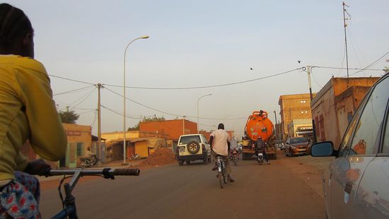Straßenszenen in Ouagadougou