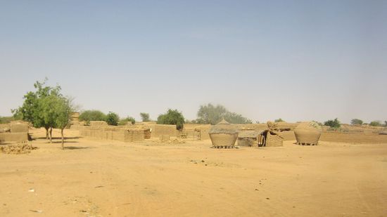 Traditionelle Hausa-Dörfer
