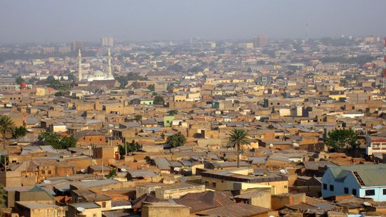 Panoramablick auf Kano