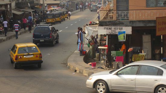 Blick aus dem Hotelfenster - Wer Ruhe sucht, sollte woanders einchecken