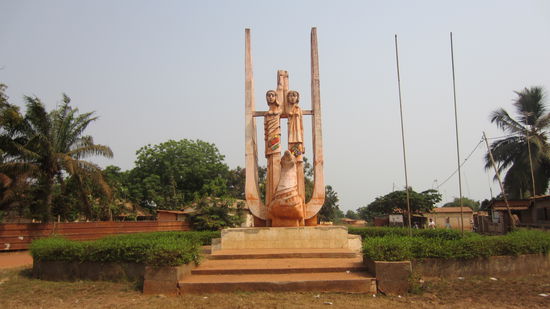 Denkmal an den Vertrag von 1884