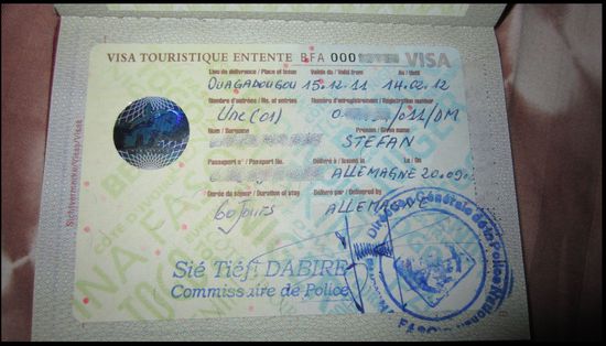 Eintrittskarte für fünf Staaten