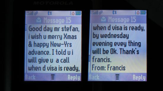 Die frohe Botschaft aus der Botschaft